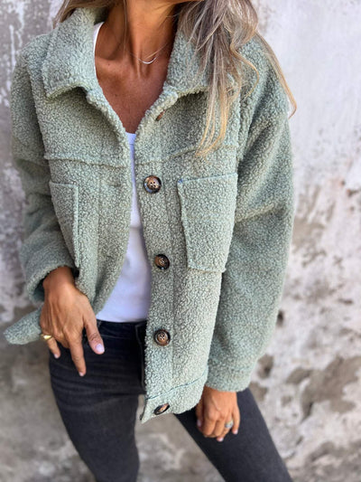 Tiril | Myk jakke med knapper